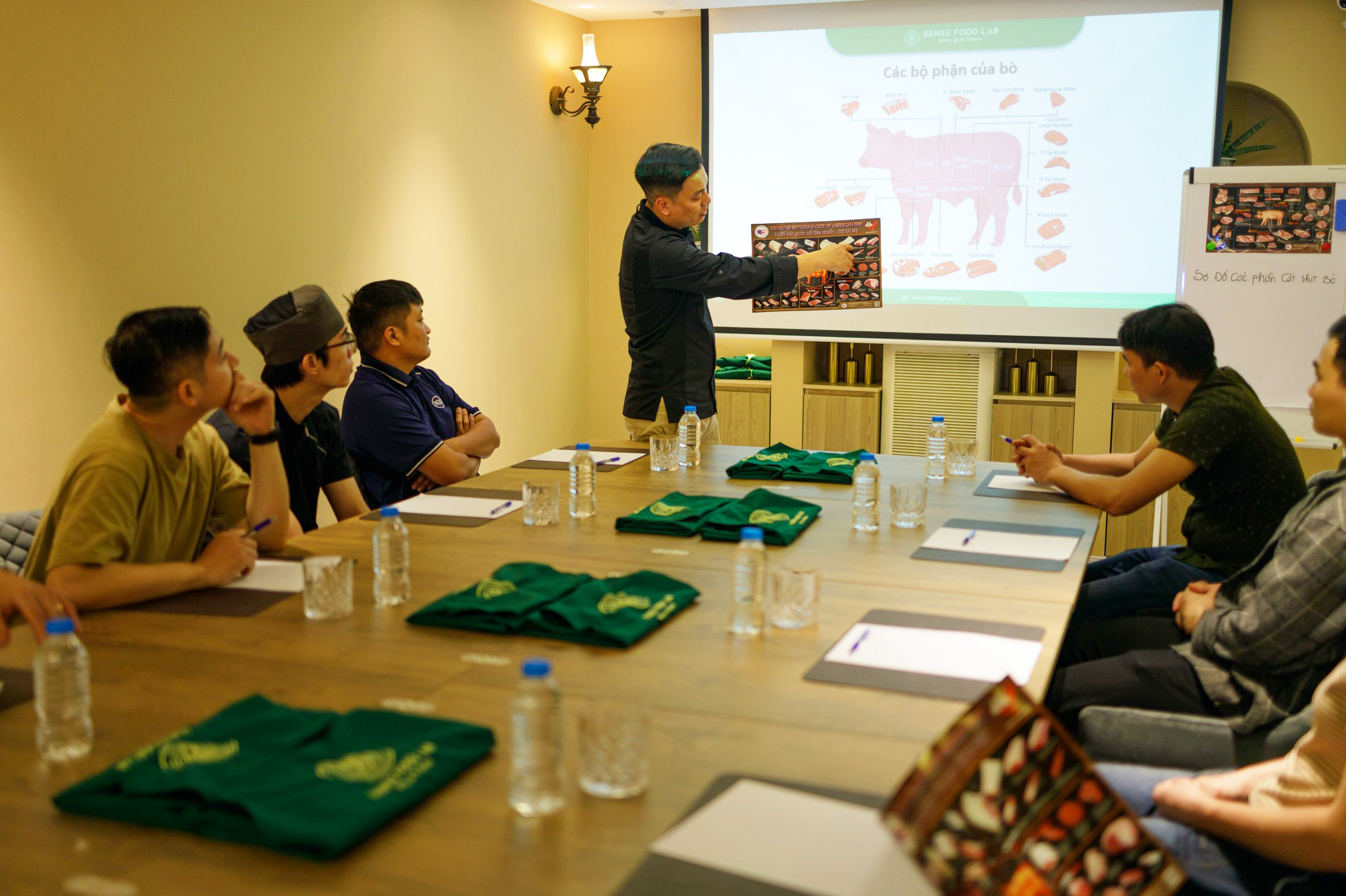 lớp chuyên sâu thịt bò sense lớp chuyên sâu thịt bò sense