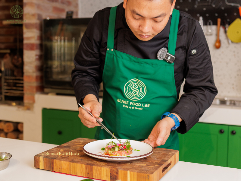 cách làm cá ngừ tartare